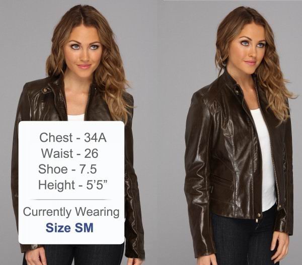 Amazon：好价又码全！Cole Haan 女士羔羊皮机车夹克原价5，现特价2.39