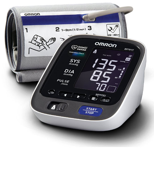 Omron 欧姆龙10系列BP791IT上臂式电子血压计$55.99（约￥460）