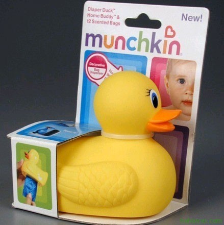适合凑单：Munchkin麦肯奇测水温感温变色黄色小鸭，不含BPA