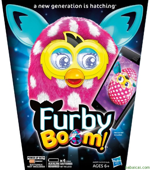 Furby Boom 2013款菲比精灵 电子宠物玩具 $28.49 到手￥235 国内￥611