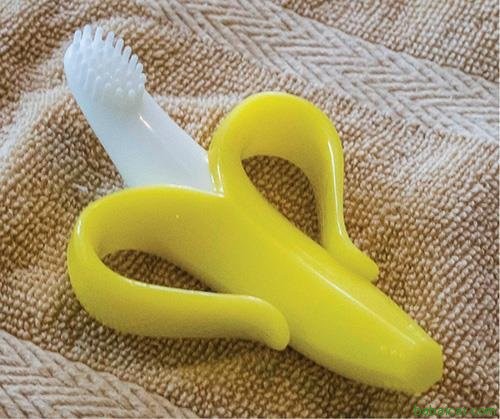 历史低价，手快有！Baby banana婴儿香蕉牙胶/硅胶牙刷特价$6.61！