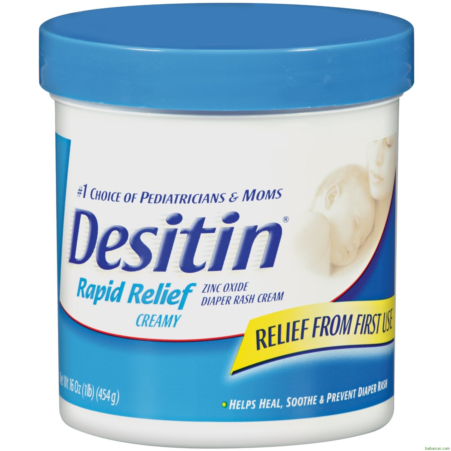 历史新低！Desitin蓝色防护型护臀膏454g历史新低$10.39-0.75优惠券 实付$9.64