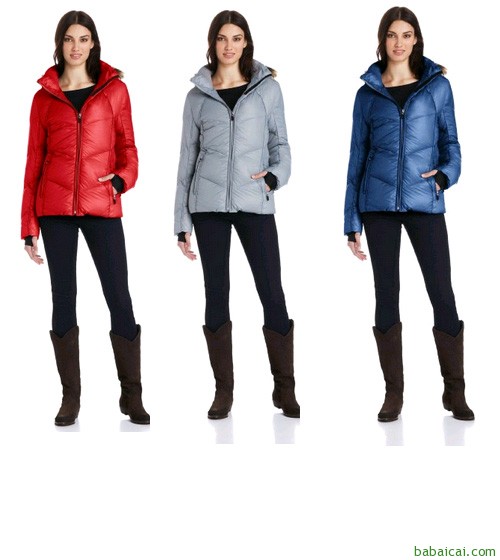 反季热卖！Calvin Klein 女式短款羽绒服 三色可选 原价$250