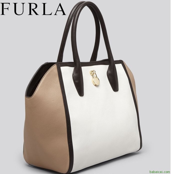 2014春夏款Furla芙拉真皮手提/斜跨两用包原价8,公码8折2.98，2色可选