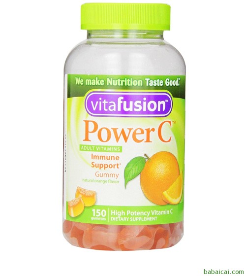Vitafusion 成人维C软糖150片 $6.12（$7.49-1 S&S优惠5%包邮）到手￥75