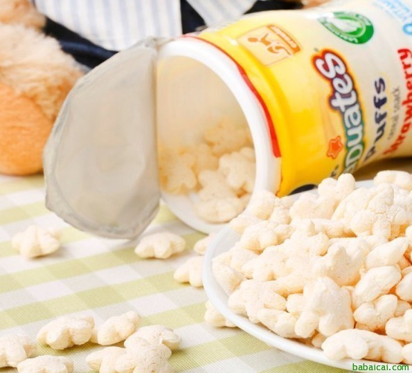 快抢！嘉宝草莓味星星米饼/泡芙6罐$11.89 自动8折券+S&S购买实付$8.9