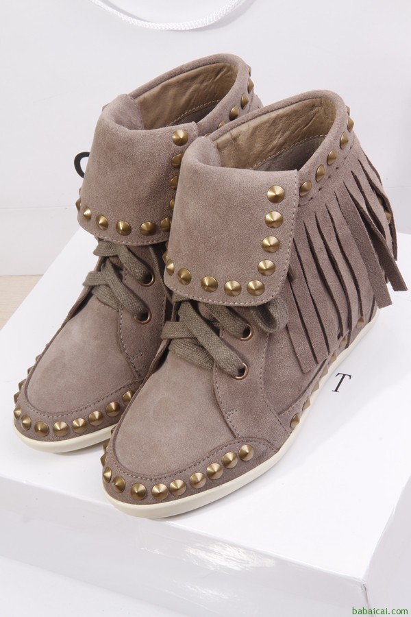 ASH好多大白菜！ASH内增高坡跟休闲鞋多款特价4.6折 可叠加鞋服8折码 现入手超值，手快抢好货