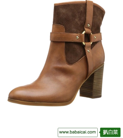 Ralph Lauren 拉夫劳伦 女士真皮高跟马靴 $35.76（$44.7 新人8折）