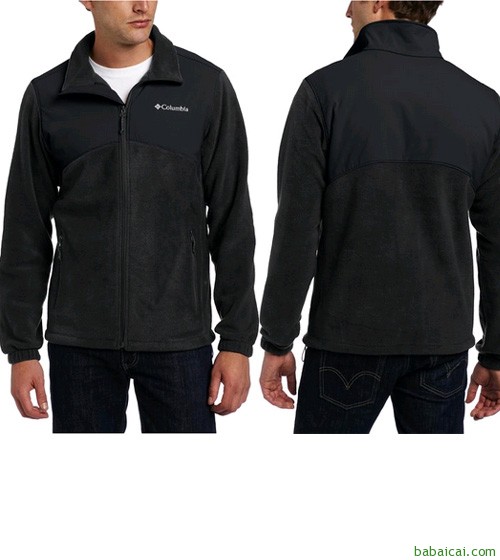 3.8折历史低价，Columbia Steens Mountain Tech哥伦比亚抓绒夹克
