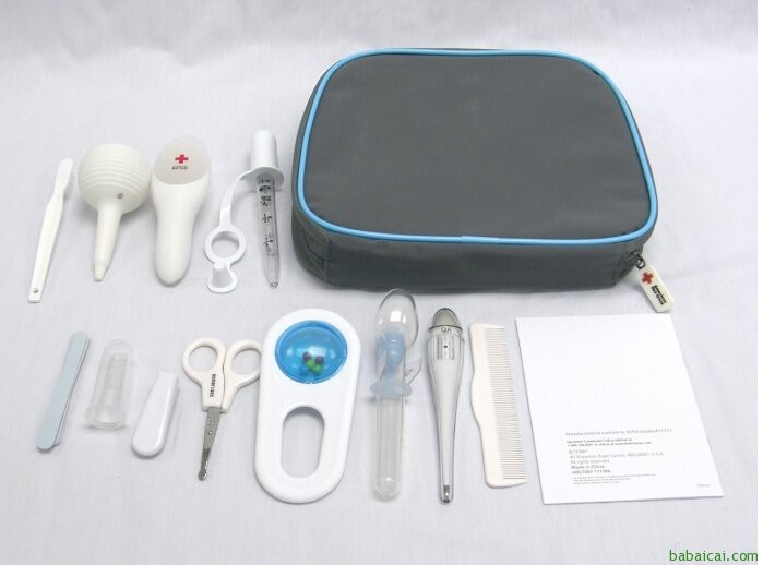 史低必抢价！The First Years福喜儿美国红十字会婴儿豪华护理17件套特价$15.62