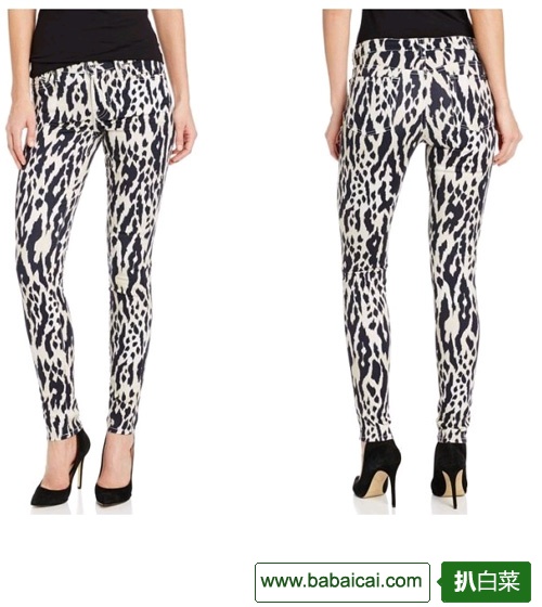 7 For All Mankind 女士紧身牛仔裤 $60.61（$75.76 新人8折）