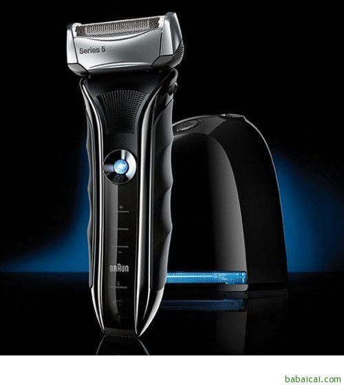 历史低价补货:Braun 博朗 550cc 三刀头电动剃须刀 带清洁桶 历史低价$74.98（$104.98-30）