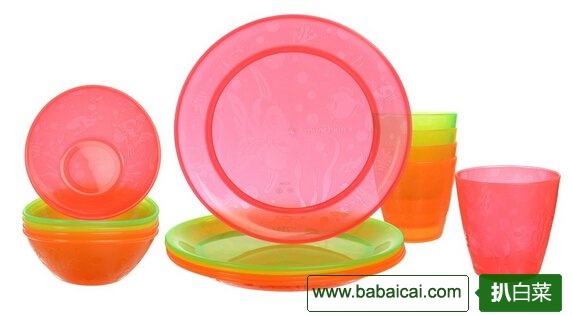 历史最低！Munchkin 麦肯齐儿童宝宝餐具15件套特价$6.47！