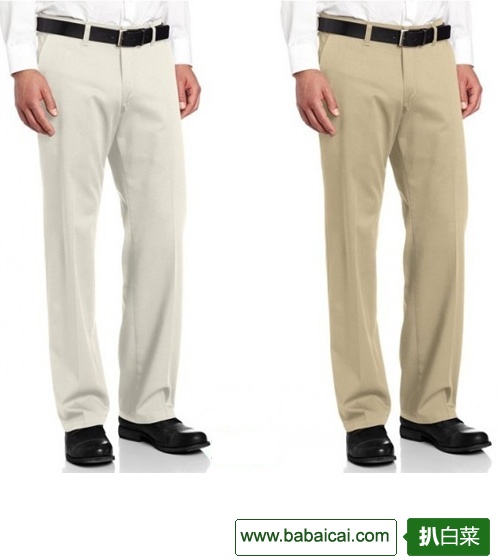 适合凑单，Lee 李牌 男士抗皱防污休闲裤 多色 $24.99(可新人8折)