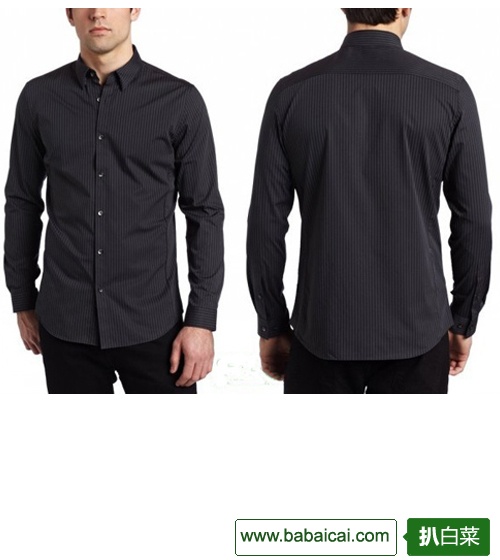 Calvin Klein 男士休闲衬衫 $18.68（$23.35 新人8折）