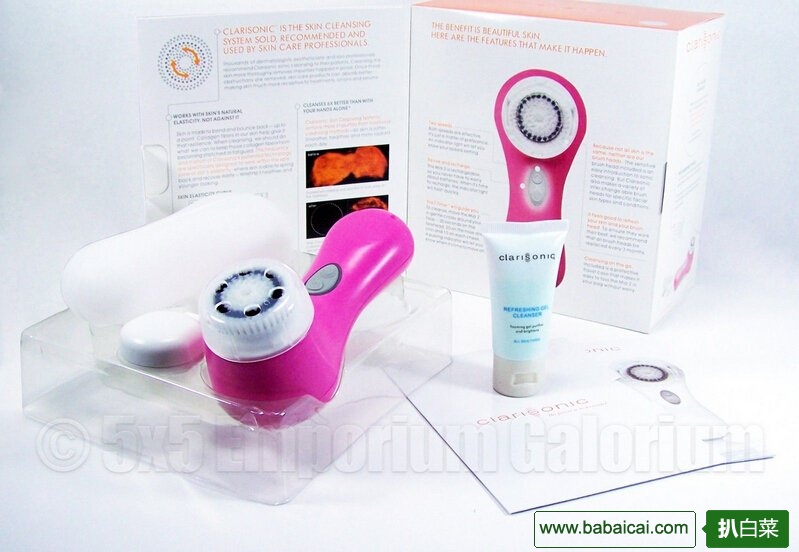 白菜~洗脸神器！科莱丽Clarisonic Mia 2洗脸刷2代粉色款特价$84.97 只剩8个