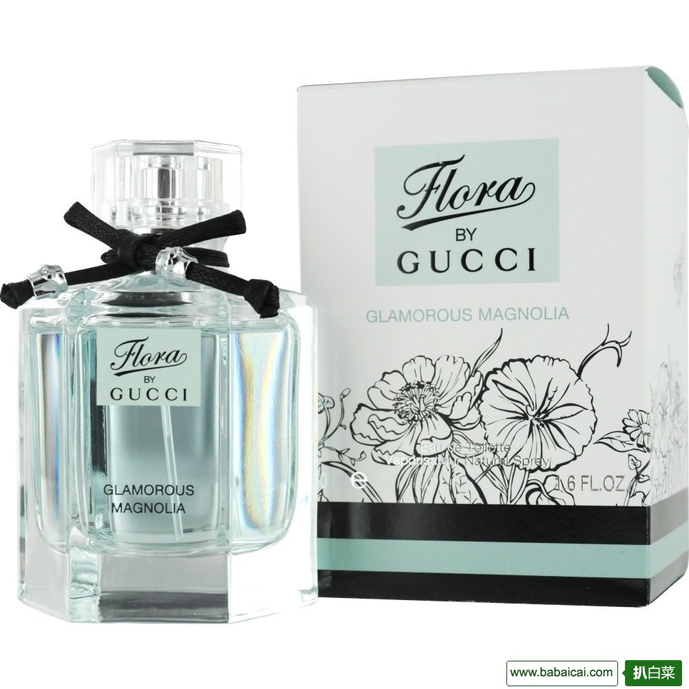 Gucci古驰魅惑玉兰女士淡香水48ml原价$55.98，现自营特价$29.75