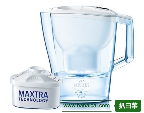 1号店：白菜！德国进口Brita 3.5L家用滤水壶1壶2芯￥269-80=￥189