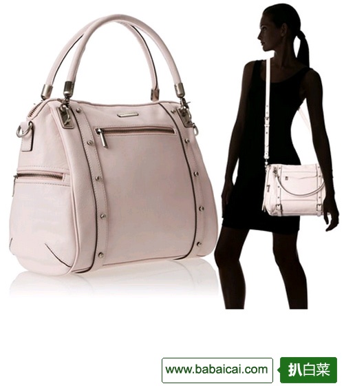 Rebecca Minkoff 瑞贝卡明可弗 女士真皮手提斜挎包 新低9.95