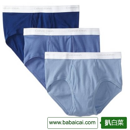 Calvin Klein男士三只装三角内裤特价$12.99 ,便宜实惠！