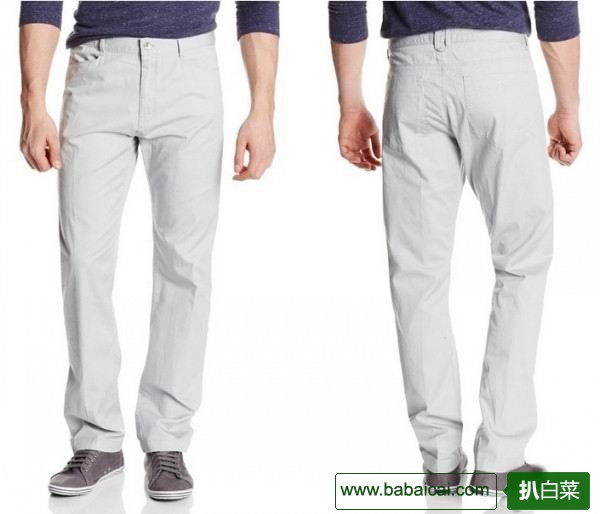 白菜~Calvin Klein男士纯棉休闲裤原价$80 现$29.5