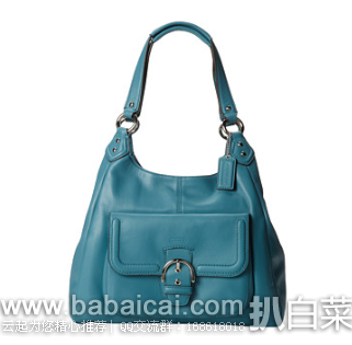 大白菜!COACH 蔻驰 女士真皮单肩包原价8 现特价4.99 公码85折.24 到手仅¥655