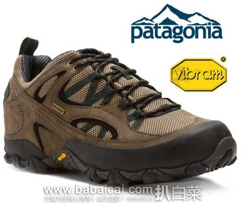 Patagonia 巴塔哥尼亚 Drifter AC 男士防水越野跑鞋(V底)（原价$155，现6折$91.97），公码7.5折后实付$69.24