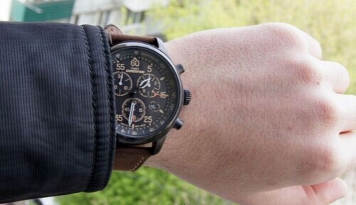 TIMEX 天美时 三眼计时男表原价 现.98 公码5折新低.99 直邮含税到手¥235