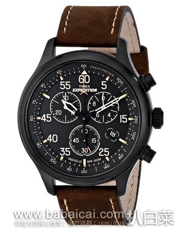 TIMEX 天美时 三眼计时男表原价 现.98 公码5折新低.99 直邮含税到手¥235