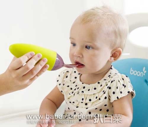 iHerb:育儿神器!Boon Squirt 宝宝 挤压式喂哺勺 特价.1,用码9折+凑单直邮免运,到手仅¥50