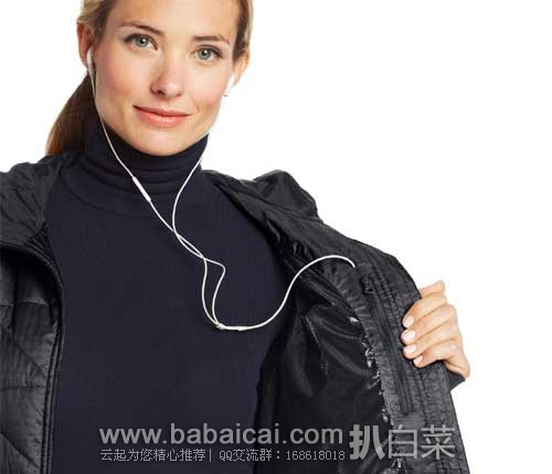 Columbia 哥伦比亚 女士 热反射 中长款连帽保暖大衣(原价0,现6.3折.92),下单8折后实付.34