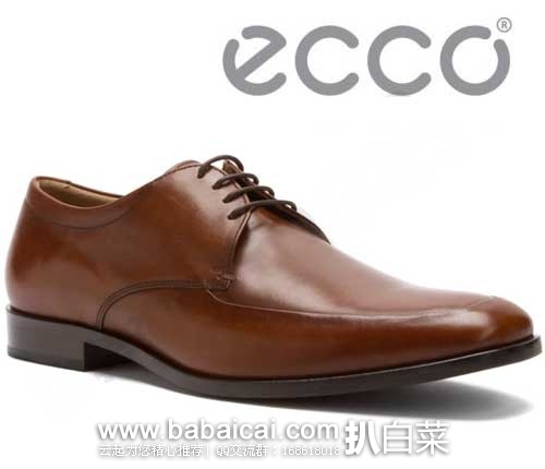 ECCO 爱步 达卡诺 高端经典系带正装男鞋(原价$219.95，现$164.97)，公码7.5折后实付$123.73