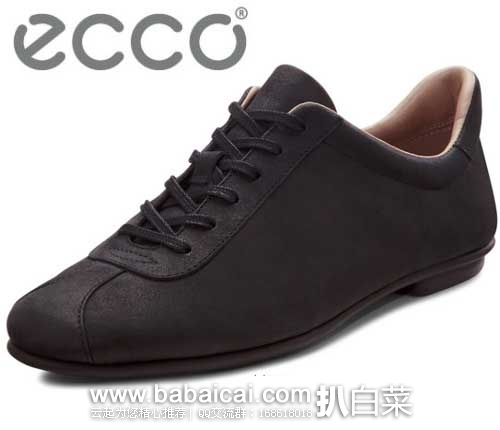 ECCO Retro 爱步 欧森系列 6眼系带女鞋(原价$159.95，现5.4折$85.88)，公码7.5折后实付$64.41，史低