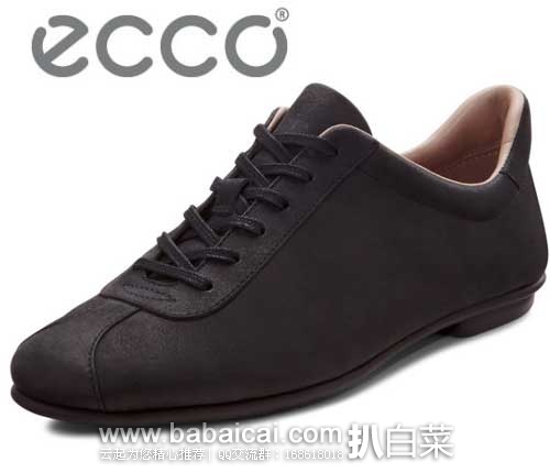 2014秋冬新款,ECCO Retro 爱步 6眼系带女鞋(原价9.95,现6.1折.91),公码8折后实付.53