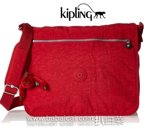 2014年新款，KIPLING 吉普林 单肩斜挎包，原价$99，现4.2折$41.96