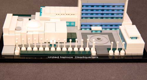 LEGO 乐高 建筑系列 21018 联合国总部大楼积木玩具,原价.99,现8.1折.36
