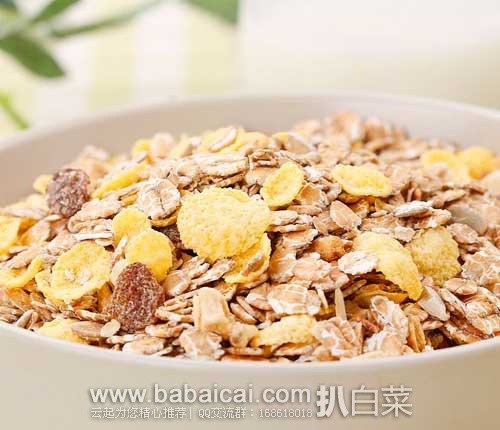 顺丰优选：适合凑单购买，德国进口 MÜSLILAND 美园水果麦片 1kg装， 原价￥55，