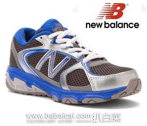 6PM:New Balance 新百伦 童款 KJ635舒适跑鞋（原价$49.95，现$24.99），公码85折后实付$21.2， 新低