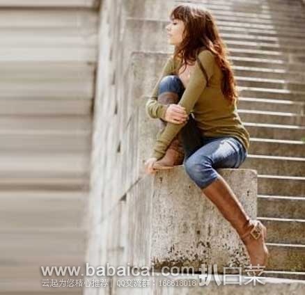 6PM:Nine west 玖熙 callout女款真皮长靴,原价9,现售价.99