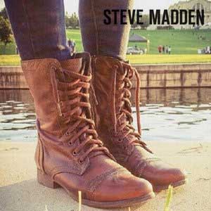 6PM: Steve Madden 史蒂夫·马登 女士 经典复古中筒平跟女靴，原价$99.95，现售价$64.99