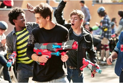 再次白菜价!BOOMco. Twisted 火线营系列 连发扫射玩具手枪原价,现.99,直邮无税,运费仅.97