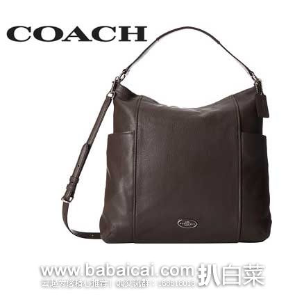 COACH 寇驰Chicago Gallery Hobo 女士时尚休闲单肩斜挎包 原价$298.00，现售价$209.99
