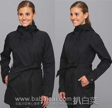 6PM：Columbia 哥伦比亚 Pardon 女士Omni－Shield防水外套 原价$100，现4折特价$39.99