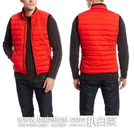 DIESEL 迪赛 男士时尚羽绒马甲背心 原价$148，现2.8折售价$79.2
