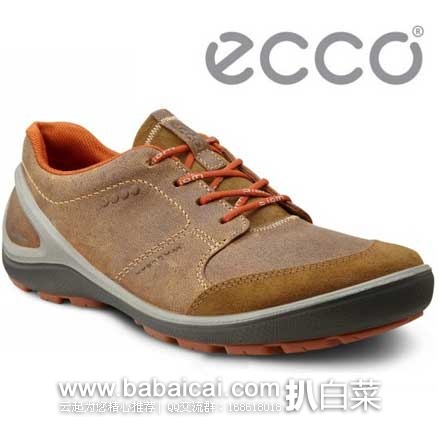 ECCO 爱步 高端Biom自然律动系列 男士户外徒步鞋(原价$159.95，现6.9折$109.98),公码8折后实付$87.98