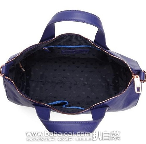 Juicy Couture:橘滋官网 HOLLYWOOD真皮女士手提包原价8 现5折特价9 用码后再5折.5