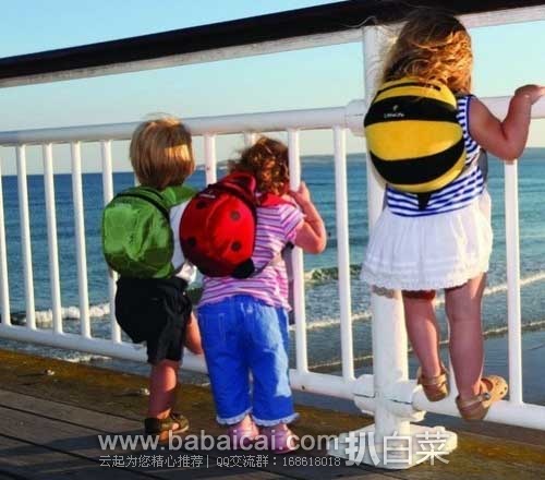 亚马逊中国:英国Littlelife 幼童防走失小蝴蝶背包,适合1~3岁的幼童,原价¥299.00,现¥235.01
