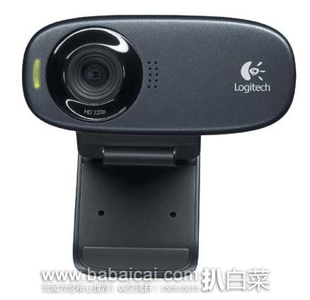Logitech 罗技 HD C310 高清网络摄像头 原价$50，现4折售价$19.99