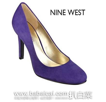 ebay:Nine West 玖熙 Caress女士圆头经典款式高跟鞋 原价,现特价.99