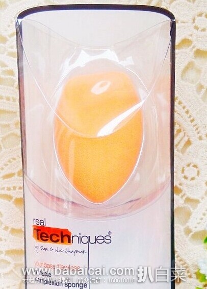 iHerb：Real Techniques 神奇海绵粉扑美妆蛋$6 凑单95折$5.7 低价直邮 到手￥40